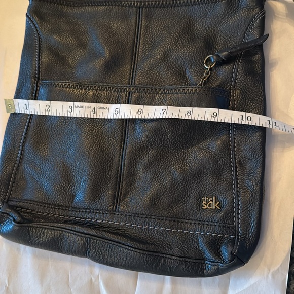 The Sak black soft pebbled leather crossbody bag - Picture 10 of 13